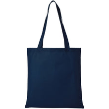 Load image into Gallery viewer, Zeus large non-woven convention tote bag 6L — Navy (front)