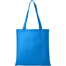 Load image into Gallery viewer, Zeus large non-woven convention tote bag 6L — Process blue (front)