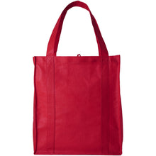Load image into Gallery viewer, Liberty bottom board non-woven tote bag 29L — Red (front)