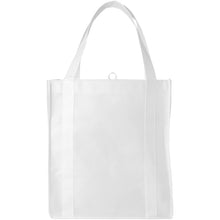 Load image into Gallery viewer, Liberty bottom board non-woven tote bag 29L — White (front)