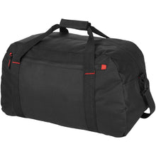 Load image into Gallery viewer, Vancouver travel duffel bag 35L — Black / Red