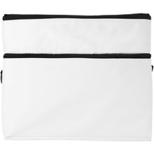 Load image into Gallery viewer, Oslo 2-zippered compartments cooler bag 13L — White (front)
