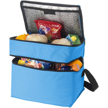 Load image into Gallery viewer, Oslo 2-zippered compartments cooler bag 13L — Process blue