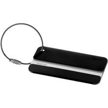 Load image into Gallery viewer, Traveler luggage tag — Black