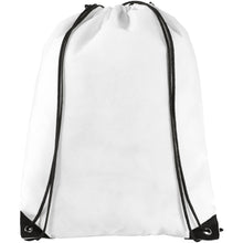 Load image into Gallery viewer, Evergreen non-woven drawstring bag 5L — White (front)