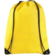 Load image into Gallery viewer, Evergreen non-woven drawstring bag 5L — Yellow (front)