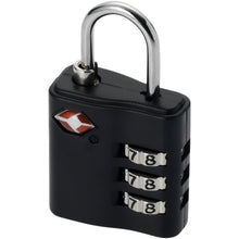 Load image into Gallery viewer, Traveler TSA luggage lock — Black