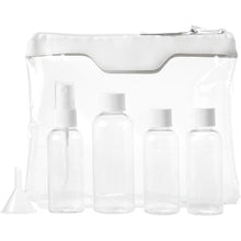 Load image into Gallery viewer, Traveler airline approved travel bottle set — White (detail 2)