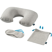 Load image into Gallery viewer, Traveler travel set — Grey / Ocean blue