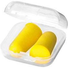 Load image into Gallery viewer, Traveler earplugs with travel case — Yellow