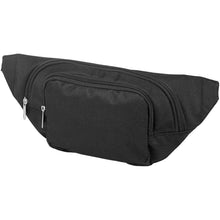 Load image into Gallery viewer, Santander waist bag with two compartments — Black