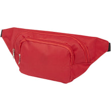 Load image into Gallery viewer, Santander waist bag with two compartments — Red