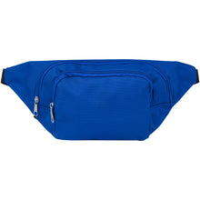 Load image into Gallery viewer, Santander waist bag with two compartments — Royal blue (front)