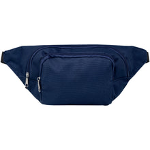 Load image into Gallery viewer, Santander waist bag with two compartments — Navy (front)