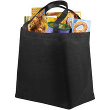 Load image into Gallery viewer, Maryville non-woven shopping tote bag 28L — Black (detail)