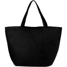 Load image into Gallery viewer, Maryville non-woven shopping tote bag 28L — Black (front)