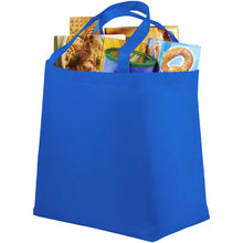 Load image into Gallery viewer, Maryville non-woven shopping tote bag 28L — Royal blue