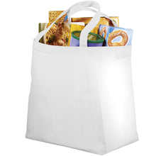 Load image into Gallery viewer, Maryville non-woven shopping tote bag 28L — White (detail)