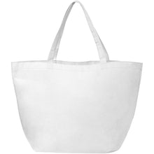 Load image into Gallery viewer, Maryville non-woven shopping tote bag 28L — White (front)