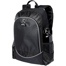 Load image into Gallery viewer, Benton 15" laptop backpack 15L — Black (detail)