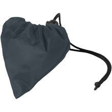 Load image into Gallery viewer, Bungalow foldable tote bag 7L — Charcoal (detail)