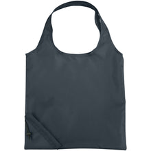 Load image into Gallery viewer, Bungalow foldable tote bag 7L — Charcoal (front)