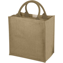 Load image into Gallery viewer, Chennai jute tote bag 16L — Natural