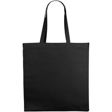 Load image into Gallery viewer, Odessa 220 g/m² cotton tote bag 13L — Black (front)
