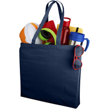 Load image into Gallery viewer, Odessa 220 g/m² cotton tote bag 13L — Navy (detail)