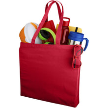 Load image into Gallery viewer, Odessa 220 g/m² cotton tote bag 13L — Red (detail)
