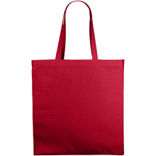 Load image into Gallery viewer, Odessa 220 g/m² cotton tote bag 13L — Red (front)
