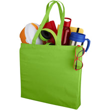 Load image into Gallery viewer, Odessa 220 g/m² cotton tote bag 13L — Lime (detail)