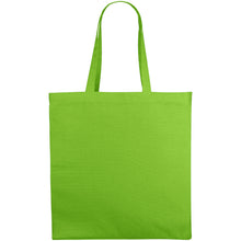 Load image into Gallery viewer, Odessa 220 g/m² cotton tote bag 13L — Lime (front)