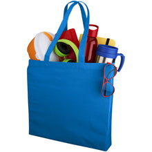 Load image into Gallery viewer, Odessa 220 g/m² cotton tote bag 13L — Process blue (detail)