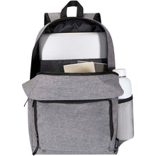 Load image into Gallery viewer, Graphite Deluxe 15" laptop backpack 20L — Heather grey (detail)