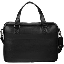 Load image into Gallery viewer, Oxford 15.6" slim laptop briefcase 5L — Black (back)