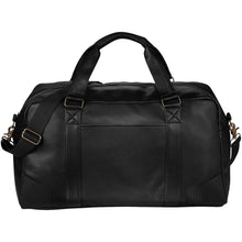 Load image into Gallery viewer, Oxford weekend travel duffel bag 25L — Black (front)