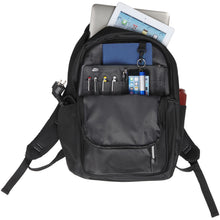 Load image into Gallery viewer, Vault RFID 15" laptop backpack 16L — Black (detail)