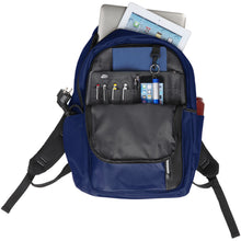 Load image into Gallery viewer, Vault RFID 15" laptop backpack 16L — Navy (detail)