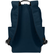 Load image into Gallery viewer, Compu 15.6" laptop backpack 14L — Navy / Black (back)