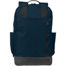Load image into Gallery viewer, Compu 15.6" laptop backpack 14L — Navy / Black (front)