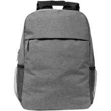 Load image into Gallery viewer, Hoss 15" laptop backpack 18L — Heather medium grey (front)