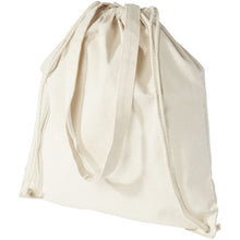 Load image into Gallery viewer, Eliza 240 g/m² cotton drawstring bag 6L — Natural (detail 2)