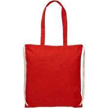Load image into Gallery viewer, Eliza 240 g/m² cotton drawstring bag 6L — Red (front)