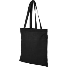 Load image into Gallery viewer, Peru 180 g/m² cotton tote bag 7L — Black