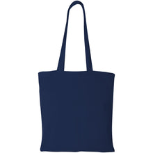 Load image into Gallery viewer, Peru 180 g/m² cotton tote bag 7L — Navy (front)