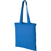 Load image into Gallery viewer, Peru 180 g/m² cotton tote bag 7L — Process blue
