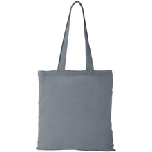 Load image into Gallery viewer, Peru 180 g/m² cotton tote bag 7L — Grey (front)