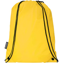 Load image into Gallery viewer, Oriole RPET drawstring bag 5L — Yellow (back)