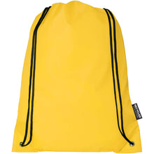 Load image into Gallery viewer, Oriole RPET drawstring bag 5L — Yellow (front)